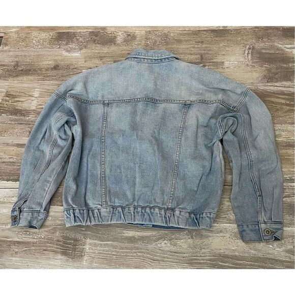 Wishlist Womens Denim Jean Jacket Size S/M - Picture 3 of 5